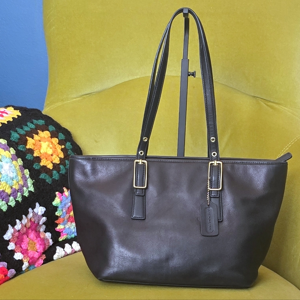 Vintage Coach Legacy West Market Tote (9847)